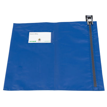 Flat Mailing Wallet CVF2 Button Blue